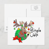 BINGLE JELLS VAN SHARON SHARPE FEESTDAGENKAART (Voorkant / Achterkant)