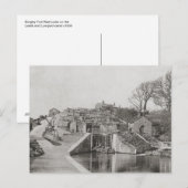 Bingley Five Rise Locks Briefkaart (Voorkant / Achterkant)