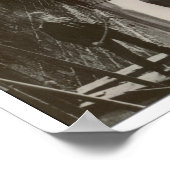 Bingley Five Rise Staircase Locks Poster (Hoek)