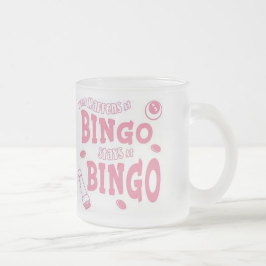 Bingo 2 CadeauMok Matglas Koffiemok (Rechts)