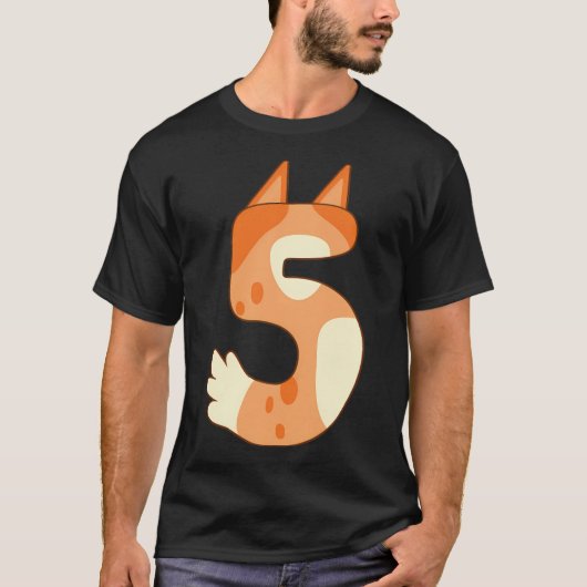Bingo 5e verjaardag t-shirt (Voorkant)