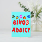 BINGO ADDICT BRIEFKAART (Staand voorkant)