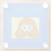 Bingo Anime Stephanie Onderzetter Glazen Onderzetter (Achterkant)