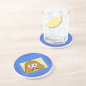 Bingo Anime Stephanie Sandstone Onderzetter (Zijkant)