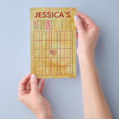 BINGO Aziatische Influenced Design Flyer (Hand)