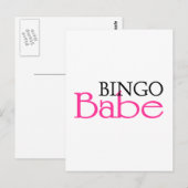 Bingo Babe Briefkaart (Voorkant / Achterkant)