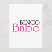 Bingo Babe Briefkaart (Voorkant)