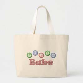 Bingo Babe Grote Tote Bag