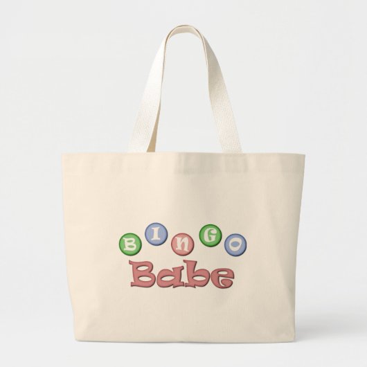 Bingo Babe Grote Tote Bag (Voorkant)