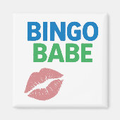 Bingo Babe Schattigee en zelfverzekerde Bingo Love Magneet (Voorkant)