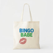 Bingo Babe Schattigee en zelfverzekerde Bingo Love Tote Bag (Voorkant)