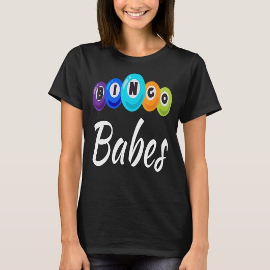 Bingo Babes Matching Friend Group Player Winner Ch T-shirt (Voorkant)