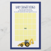 Bingo Baby shower Bingo (Voorkant)