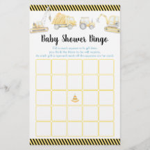 Bingo Baby shower Bingo Game