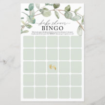 Bingo Baby shower Game