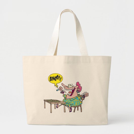 Bingo Bag Grote Tote Bag (Voorkant)