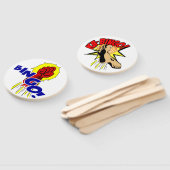 Bingo Ball Hand Fan Actie Fist & Foot! Handwaaier (Niet-gemonteerd)