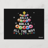 Bingo Ballen Bingo Tot Het Eind Briefkaart (Achterkant)