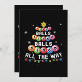 Bingo Ballen Bingo Tot Het Eind  Kaart (Voorkant / Achterkant)