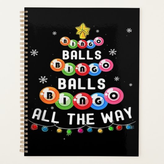 Bingo Ballen Bingo Tot Het Einde  Planner (Voorkant)