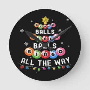 Bingo Ballen Bingo Tot Het Einde  Ronde Klok