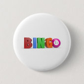 bingo ballen met aantallen reeks ronde button 5,7 cm (Voorkant)