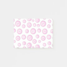 Bingo Ballen Roze en Wit Nieuwigheid