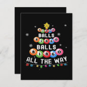 Bingo Ballen voor de hele dag Informatiekaartje (Voorkant / Achterkant)