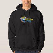 Bingo Balls Bingo King Crown Lucky Bingo Player Ga Hoodie (Voorkant)