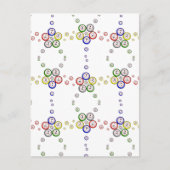 Bingo Balls Briefkaart (Voorkant)