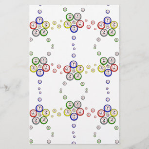Bingo Balls Briefpapier