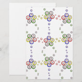 Bingo Balls Briefpapier (Voorkant / Achterkant)