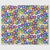 BINGO Balls Cadeaupapier (Vlak)