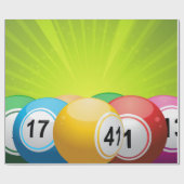 Bingo Balls Cadeaupapier (Vlak)
