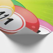 Bingo Balls Cadeaupapier (Hoek)