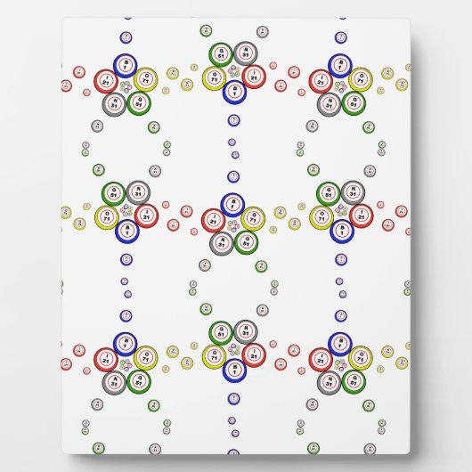 Bingo Balls Fotoplaat (Voorkant)