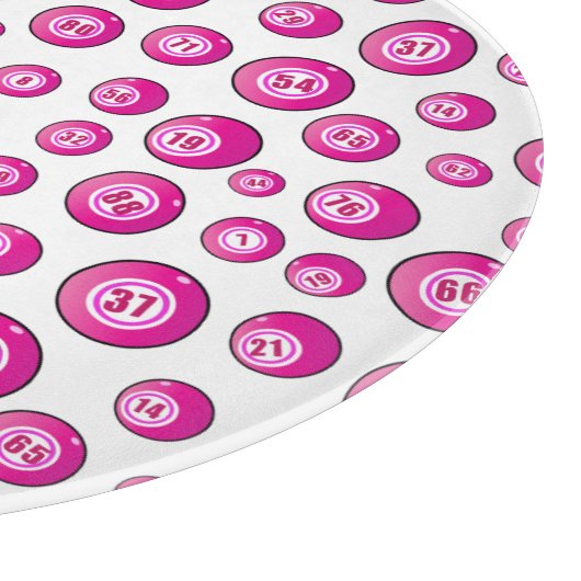 Bingo Balls Fun Snijplank (Hoek)