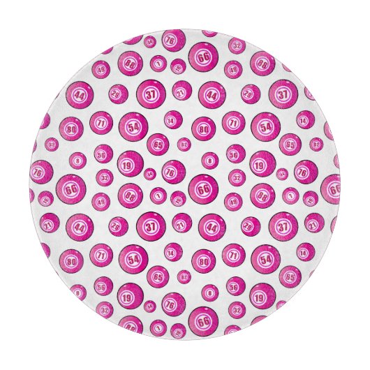 Bingo Balls Fun Snijplank (Voorkant)