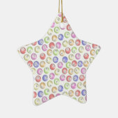 Bingo Balls Keramisch Ornament (Rechts)