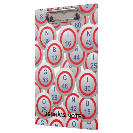 Bingo Balls Klembord (Links)