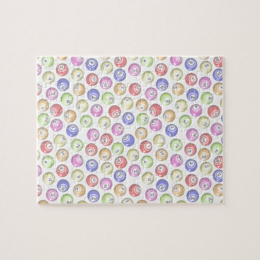 Bingo Balls Legpuzzel (Horizontaal)