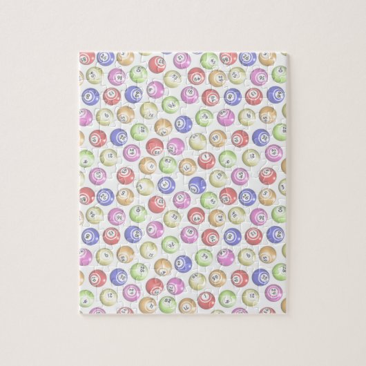 Bingo Balls Legpuzzel (Verticaal)