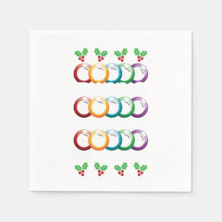 Bingo Balls Lucky Game Player Gambler Gift Servet