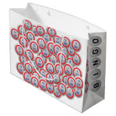 Bingo Balls Lucky Winner Multi Afbeelding Bingo Large Cadeautasje (Achterkant Gekanteld)