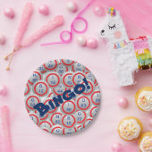 Bingo Balls Papieren Bordje (Feest)