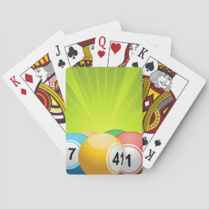 Bingo Balls Pokerkaarten