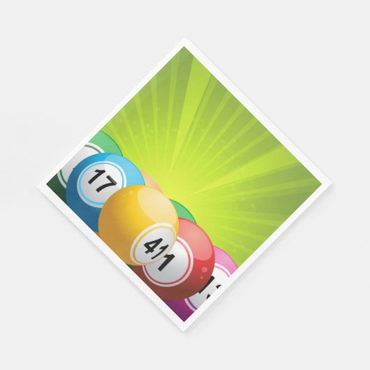 Bingo Balls Servet (Hoek)