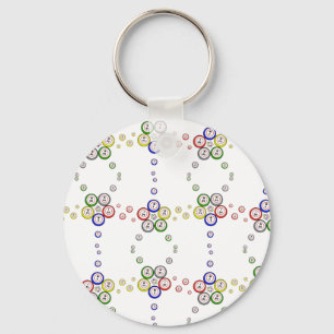 Bingo Balls Sleutelhanger