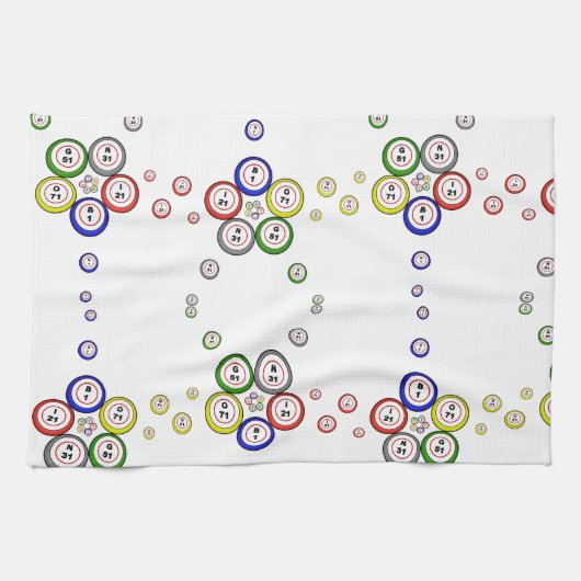 Bingo Balls Theedoek (Horizontaal)