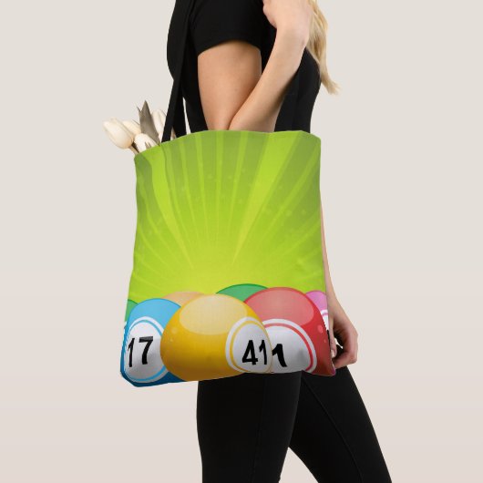 Bingo Balls Tote Bag (Dichtbij)